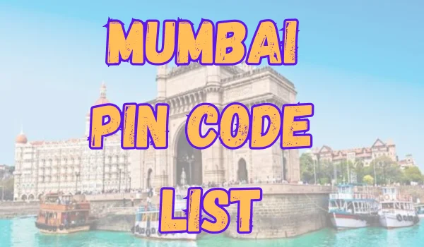 Mumbai Pin Code List